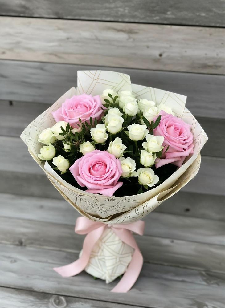 Букет цветов из: Розы в Краснознаменске Московской области