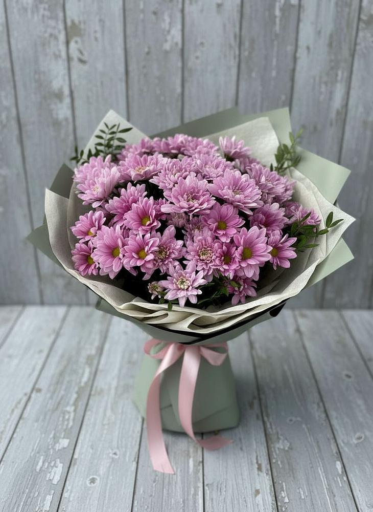 Букет цветов из: Хризантемы в Краснознаменске Московской области
