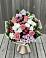 Букет цветов из: Альстромерии, Гвоздики, Розы и Хризантемы в Краснознаменске Московской области