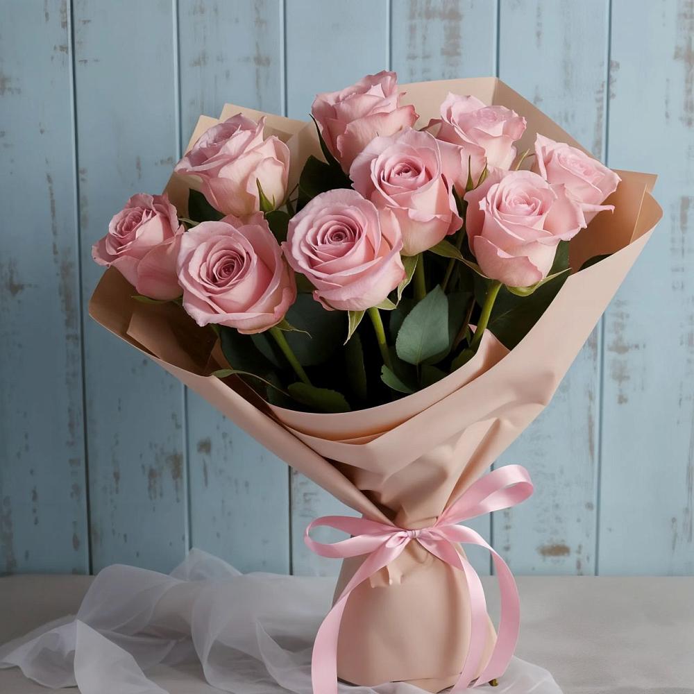 Букет цветов из: Розы в Краснознаменске Московской области