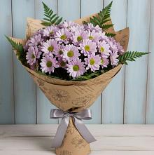 Букет цветов из:  Хризантемы #REPLACE_PRED# Краснознаменске Московской области