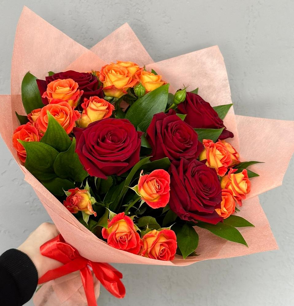 Букет Любовь и восторг в Краснознаменске Московской области