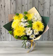 Букет цветов из:  Хризантемы в Краснознаменске Московской области