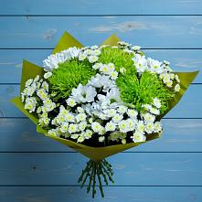 Букет цветов из:  Хризантемы в Краснознаменске Московской области