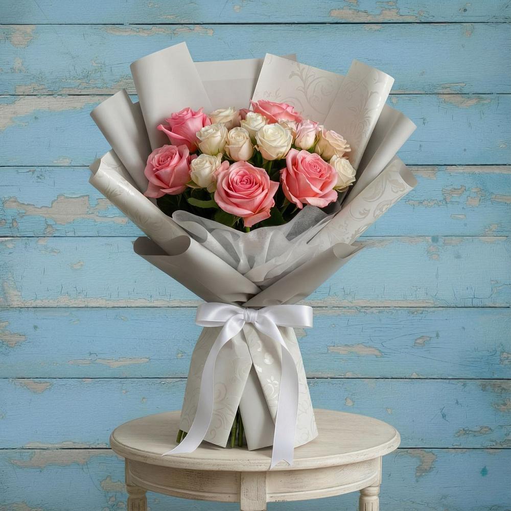 Букет цветов из: Розы в Краснознаменске Московской области