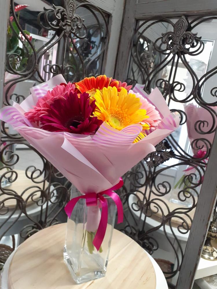 Букет цветов из: Герберы в Краснознаменске Московской области