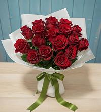 Букет Красные розы в Краснознаменске Московской области