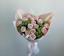 Букет цветов из:  Розы и Хризантемы в Краснознаменске Московской области