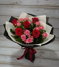 Букет цветов из:  Розы в Краснознаменске Московской области