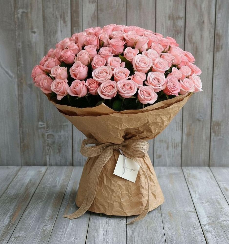 Букет 151 Роза Роуз в Краснознаменске Московской области