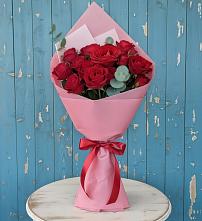 Букет цветов из:  Розы в Краснознаменске Московской области