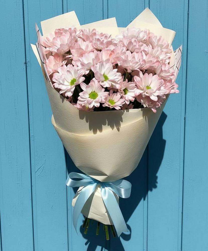 Букет цветов из: Хризантемы в Краснознаменске Московской области