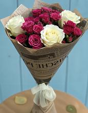 Букет цветов из:  Розы в Краснознаменске Московской области