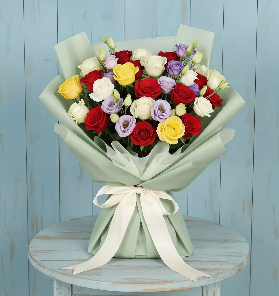 Букет цветов из: Розы в Краснознаменске Московской области