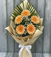Букет цветов из:  Герберы в Краснознаменске Московской области