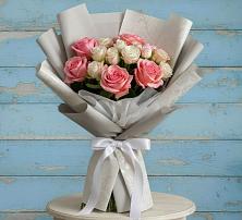 Букет цветов из:  Розы #REPLACE_PRED# Краснознаменске Московской области